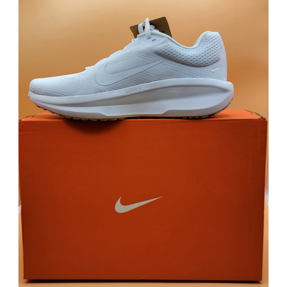Nike Air Winflo 11 Mens 9.5 Womens 11 White Photon Dust FJ9509-100 Running Shoes